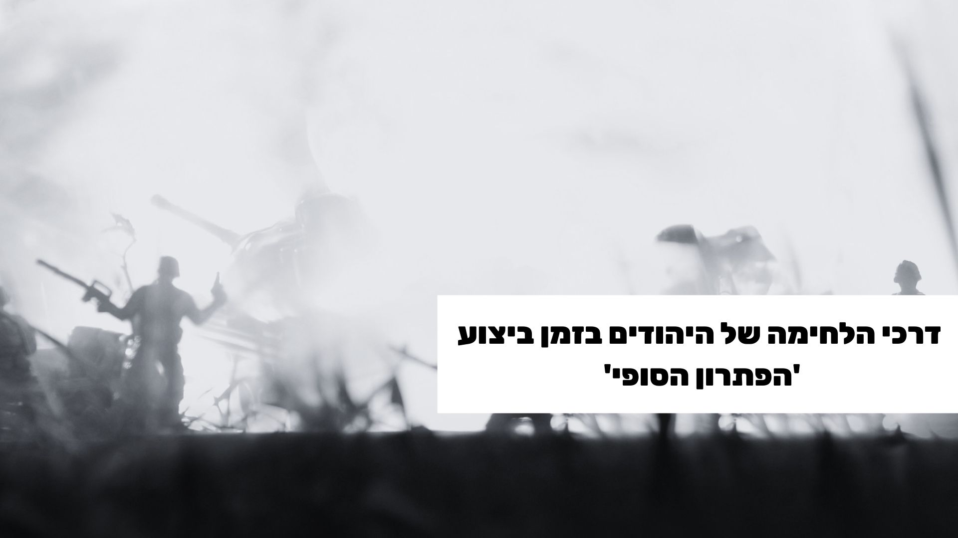 יובל סיון - הפתרון הסופי